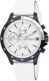 Tommy Hilfiger Analogue Multifunction Quartz Watch for Men with Stainless Steel or Silicone Bracelet