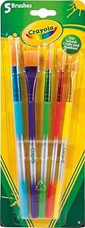 CRAYOLA Paintbrushes - Assorted Sizes (Pack of 5) | Perfect for Any Arts & Crafts Needs | Ideal for Kids Aged 3+