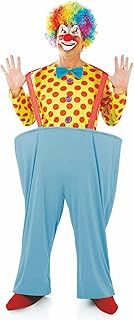 Fun Shack Mens Clown Costume - Adult Clown Fancy Dress Outfit for Circus Parties and Halloween Celebrations