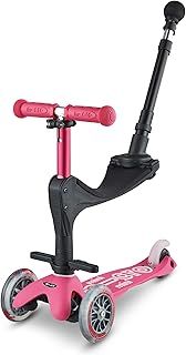 Micro Scooters | Mini 3in1 Deluxe Push Along Children's Trike | Toddler Scooter with Seat | 12mths-5yrs | Boys & Girls