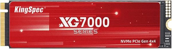 KingSpec 2TB PCIe4.0 M.2 2280 SSD, R/W Speed up to 7400/6600 MB/s, 3D NAND Flash Internal M2 NVMe Solid State Drive, Compatible with PS5 / Desktop/Laptop
