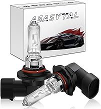 Hir2 9012 55W 12V Car Halogen Headlight Bulb, High/Low Beam Car Exterior Light Bulbs 3000K Yellow Light Halogen Fog Bulbs Replacement OEM Daytime Running Lamps, 2 Pieces