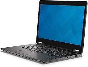 Dell Latitude E7270 Light Compact 12"" Laptop Intel Core i5 6th Gen 8GB RAM 256GB SSD HDMI Webcam Win 10 Pro (Renewed), black