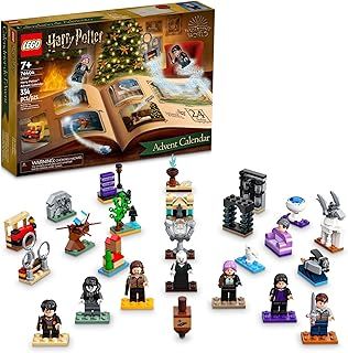 LEGO Harry Potter 2022 Advent Calendar 76404 Building Toy Set and Minifigures; Countdown to Christmas for Kids, Boys and Girls Ages 7+ (334 Pieces)