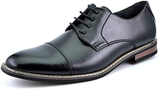 Bruno Marc Mens Oxfords Shoes, Men's Lace-ups Formal Dress Derby, Leather Shoes for Men in Smart Cacual Shoes for Walking, Parade, Brogues, Suit, Wedding