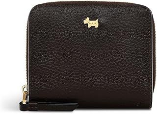 RADLEY London Berners Mews Women's Small Grained Leather Zip Around Purse, Dark Oak