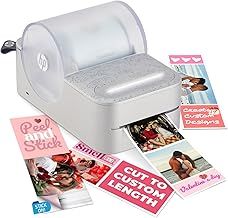 HP Sprocket Panorama Instant Color Label & Smartphone Photo Printer-Portable-Personalize Prints 2 Inch x.5 Inch-9 Inch on Zink Sticky-Back Photos -Create Photobooth Strips, Custom Designs in App -Grey
