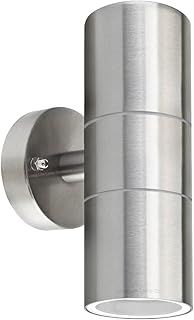 Modern Stainless Steel Up Down Double Wall Spot Light IP65