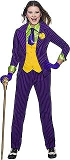 Charades Womens Premium Joker Costume