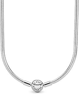 Pandora Icons Snake Chain Necklace with round clasp