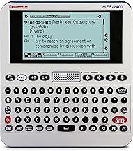 Franklin MES-2400 Digital Talking Dictionary, Multi-Language Translator, Talking Phrase Book & More