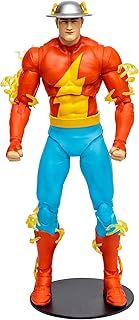 McFarlane Toys, 7-Inch DC The Flash Jay Garrick: The Flash Age Action Figure with 22 Moving Parts, Collectible DC Multiverse Figure with Stand Base Unique Collectible Character Card – Ages 12+