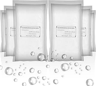Pack of 6 Paraffin Wax, 2700 g Neutral Refill Paraffin Wax Blocks for Paraffin Bath, Hands and Feet, Relieves Muscle Fatigue, Moisturises and Nourishes, Without Fragrances