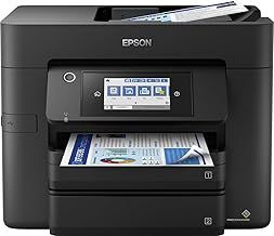 Epson WorkForce Pro WF-4830 | 4-in-1 Printer - Duplex Printing, Scan, Copy, Fax - WiFi Direct, Ethernet, 25ppm Black/12ppm Colour, PrecisionCore, ADF, Mobile, Compact