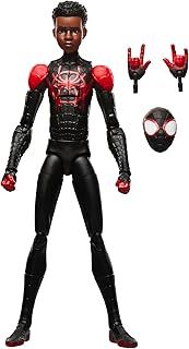 Marvel Legends Series Miles Morales, Spider-Man: Into the Spider-Verse Collectible 6 Inch Action Figure, Red and Black