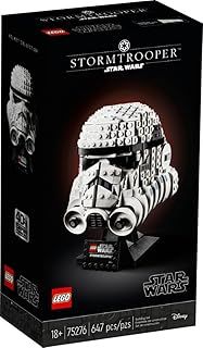 LEGO 75276 Star Wars Stormtrooper Helmet Display Building Set, Advanced Collectible Gift Model for Adults
