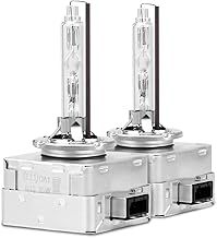 D1S 8000K Xenon bulbs 12v 35w OEM HID Bulb Set +50% More Light, Pack of 2