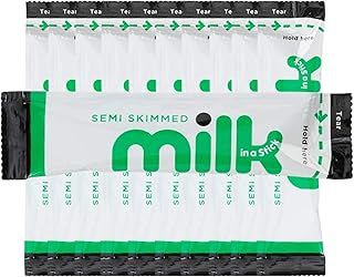 Lakeland Pritchitts Semi Skimmed Milk Sticks - Long Life Sachets (240 Sticks)