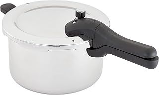 Judge Stainless Steel Pressure Cooker 5L, (25cm) With Steamer Basket, Great Healthier and Quicker Cookware, Suitable for All Hob Types