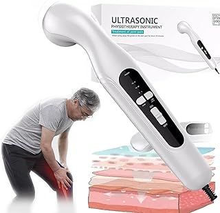 VEXIGO Therapeutic Physiotherapy Equipment Ultrasound Machine, 3 intensity levels, pain treatments, sports injuries, aesthetics, home and professional use