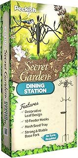 Peckish 60051228 Secret Garden Dining Station for Wild Bird, 6 x 20 x 80 cm