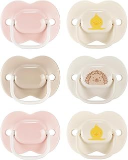 Tommee Tippee Anytime Dummies, 0-6 Months, 6 Pack Dummies, Symmetrical Design, BPA Free, Reusable steriliser pod