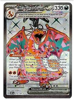 Pokemon - Charizard ex 215/197 - Obsidian Flames - Ultra Rare - Full Art