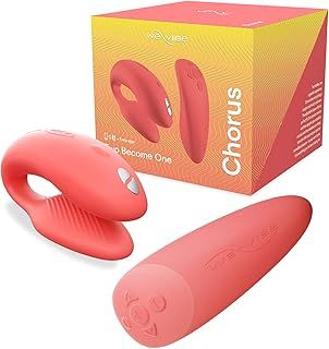 We-Vibe Couples Vibrator Sex Toy Chorus Remote & App Control - 10 Modes -Orange