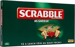 IDEAL | Scrabble Classic: a reproduction of the original 1950's design with wooden tiles - Irish Edition | Classic Games | For 2-4 Players | Ages 10+