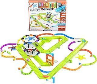 HEXBUG Flash Nano nanotopia - Colorful Sensory Playset for Kids - Build Your Own Playground - Over 130 Pieces and Batteries Included