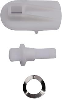 Meter Box Latch Kit by Meter Box Repair Kit – Universal Replacement Plastic Lock & Meter Box Latch Set with Metal Washer for Gas and Electric Meter Boxes