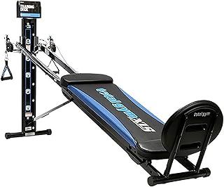 Total Gym, Foldable, XLS, Multi Gym, Pilates Reformer, Home Gym Equipment, Over 150 Exercises On One Machine, Award Winning As Seen On TV