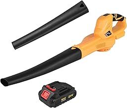 Aoresac Cordless Leaf Blower, 6-Speed Turbo Leaf Blower, 160 MPA Cordless Electric Leaf Blower with 3.0 Ah 3000mAh Battery and Charger, Cordless Leaf Blower for Outdoor Cleaning Lawn Care