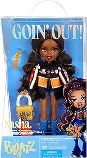 Bratz Goin' Out! Doll - Sasha - 1 Collectible Fashion Doll with Accessories, Comes With an Outfit, a Purse, a Pair of Sunglasses, and a Brush - Kids Toy - Great for Ages 6 and Older