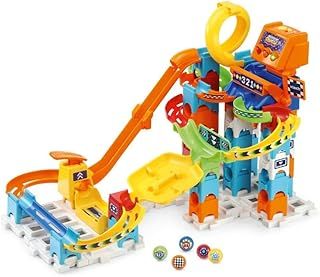 VTech 80-519323 Marble Rush Racing Set Electronic M200E - Educational Toy - with Light and Sound Effects - 4 to 8 Years
