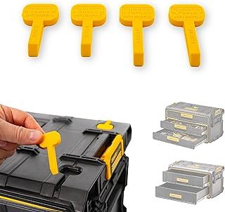 Anti-Wobble Push-Fit Inserts compatible with Dewalt Tough System 2.0 Drawer Tool Boxes | Rugged Tools