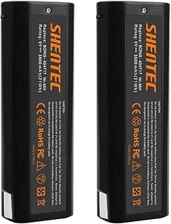 2Pack Shentec 6V 3500mAh Ni-MH Battery Compatible with Paslode 404717 B20544E BCPAS-404717 404400 900400 900420 900600 901000 902000 B20720 CF-325 IM200 F18 IM250 IM250A IM350A IM350CT PS604N