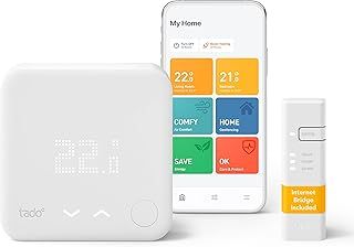 tado° Smart Thermostat Starter Kit V3+ - Intelligent heating control, works with Amazon Alexa, Apple HomeKit, Google Assistant, IFTTT