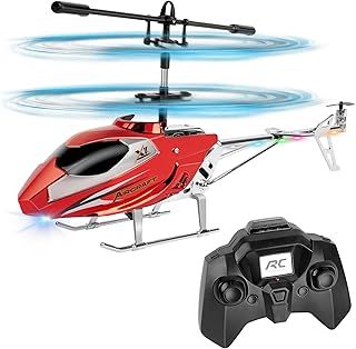 Aolso 2.4GHz 3 Channel Mini Airplane, Remote Control Helicopter with Altitude Hold & Gyro, Perfect for Kids' Birthday Gifts