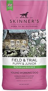 Skinner's Field & Trial Puppy Lamb & Rice – Complete Dry Food, Hypoallergenic, Supports Gut Health, Ideal for Larger Breeds, 15kg