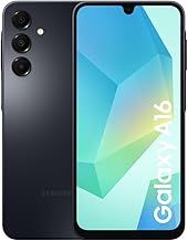 Samsung Galaxy A16 4G Android Smartphone, Super Amoled 6.7" Screen, Multiple Cameras, 128GB Storage, Blue Black, 3 Year Extended Warranty (UK Version)