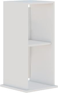 Abaseen White Fish Aquarium Tank Stand | Aquarium Floor Cabinet Easy to Assemble Stand for Aquarium Perfect for Home, Office, Indoor Decoration |72.5cmx40cmx32cm (HxWxD)