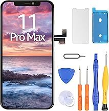 LL TRADER LCD for iPhone 11 Pro Max Screen Replacement 6.5 Inch Touchscreen iPhone 11 Pro Max Display Digitizer iPhone 11 Pro Max Frame Assembly Repair Tool with Model A2161, A2220, A2218 2024