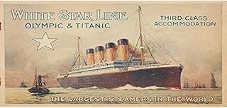 Olympic & Titanic White Star Line Replica Advertising Booklet - 20 Page Reproduction Leaflet