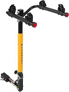 MaxxHaul 50025 Hitch Mount 2 Bike Rack For Cars, Trucks, SUV's, Minivans - 100 lb. Capacity, black