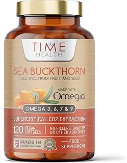 Wildcrafted Sea Buckthorn – Omega 3, 6, 7 & 9 – Optimal Eye & Skin Health – Carrageenan Free – Formulated with Premium Omegia® – Vegan, Kosher, Non-GMO