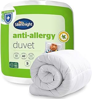 Silentnight Anti Allergy King-Size Duvet 10.5 Tog - All Year Round Winter Quilt Duvet Anti-Bacterial and Machine Washable with Allergy UK Approved Anti Allergy Fibres - King-Size Bed