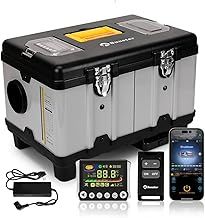 8KW TB10 toolbox diesel air heater, supporting AC110-240V DC12V 24V, with Altitude Mode Heating and ventilation Heater, One click direct switch, Bluetooth APP control, for cars trucks RV campers