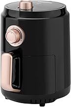 Geepas Vortex 1.8L Digital Air Fryer – Convection Air Fryer with LED Touchscreen, 30 Minutes Timer & Non-Stick Basket – Oil Free Toaster Oven, 2 Years Warranty, 1200W, Black