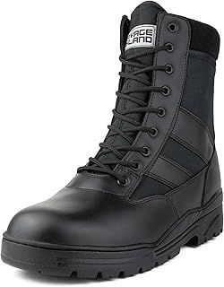 Savage Island Side Zip Army Patrol Tactical Action Combat Boots